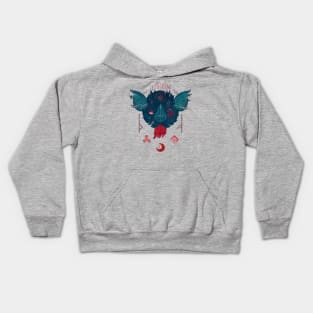 Runic Bat Kids Hoodie